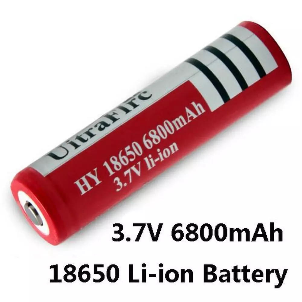 Orange 18650 Li-ion 6000mAh 7.4v 2S1P Protected Battery Pack-3c