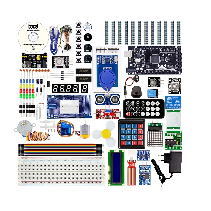 Basic learning kit for Arduino Mega