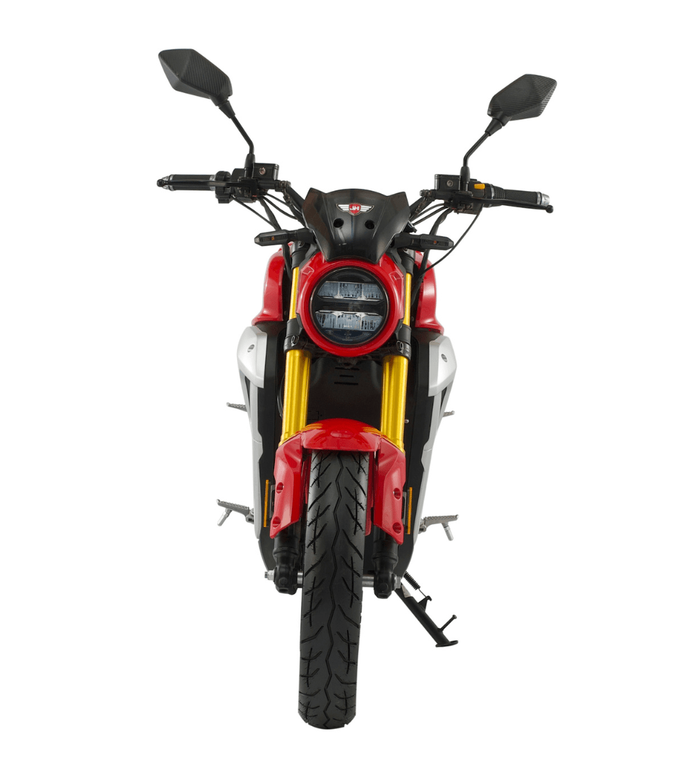 JHEV MOTORS Delta V6 with Red color