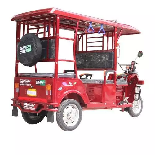 BYBY e Rickshaw STD with Maroon color