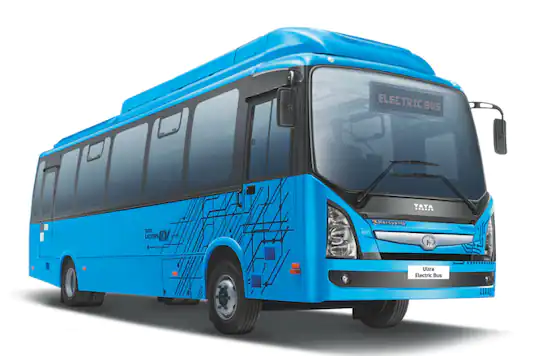 Tata Ultra 9 Electric with Blue color
