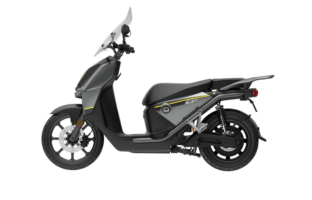 Super Soco CPX Electric STD with Black color