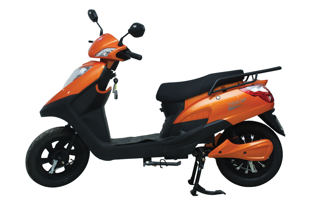 SES Zoom Electric with Orange color