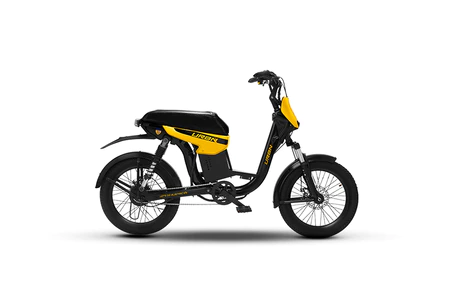 MotoVolt Urbn e-Bike Smart Plus with Yellow color