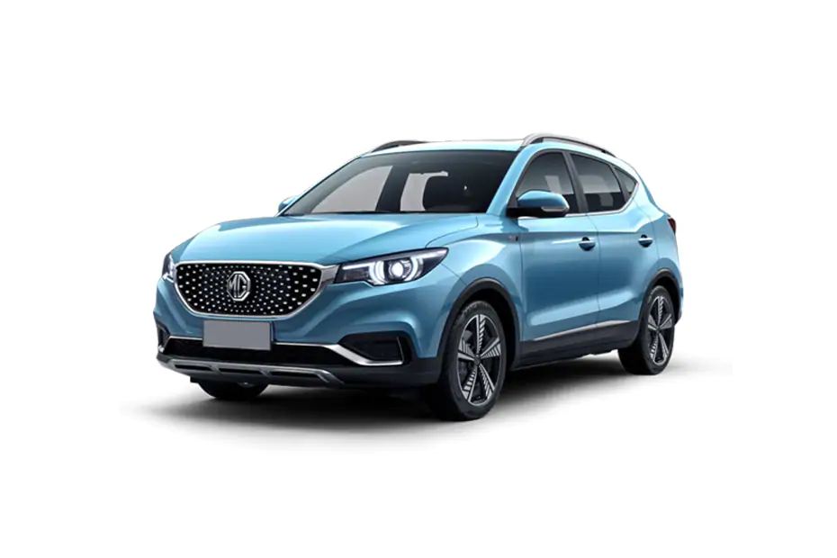 MG ZS EV Excite with Blue color