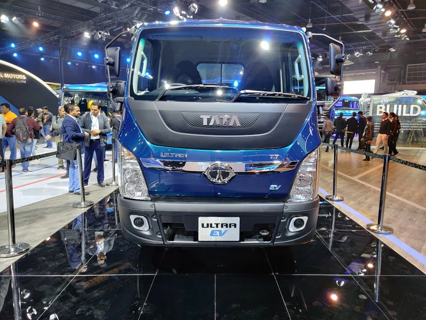Tata Ultra T.7 EV with Blue color