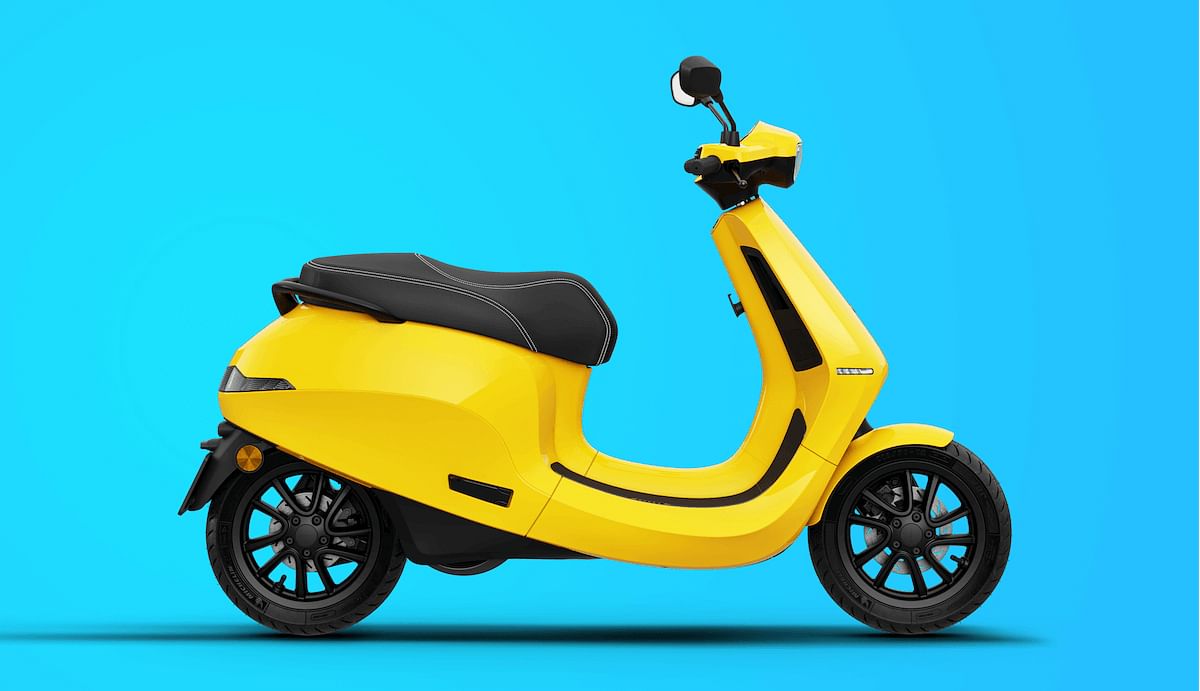 OLA Electric S1 STD with Yellow color
