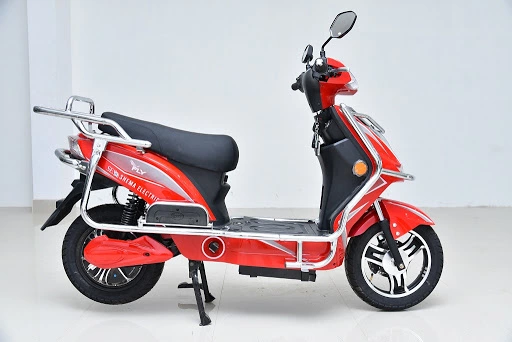 SES Fly E - Scooty with Orange color