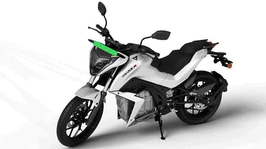 Tork Motors KRATOS Electric STD with White color