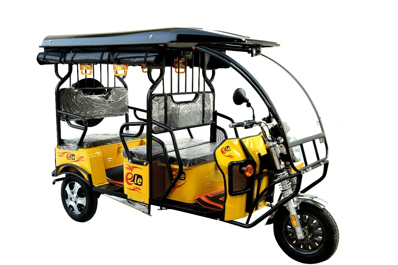 Bahuguna Electric Auto STD with Yellow color