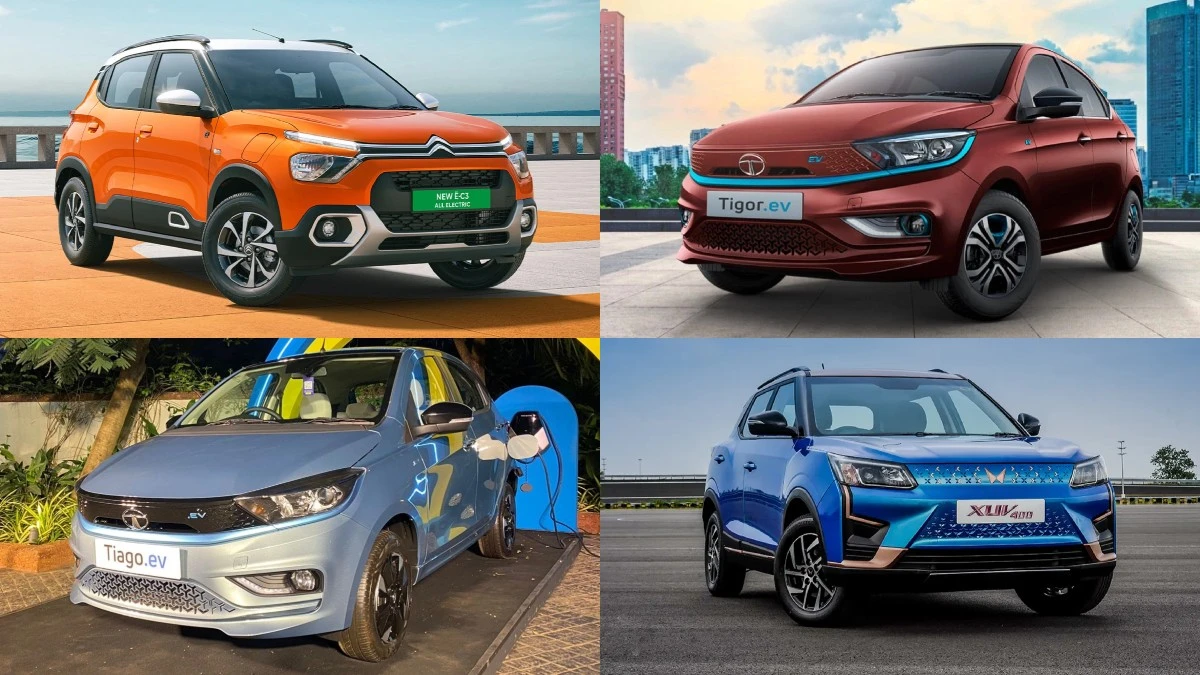 Top 5 most affordable electric cars in India: Tiago EV to XUV400