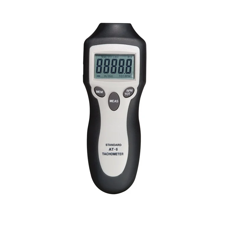AT6 Non-Contact Laser Tachometer for 2 to 99999 RPM